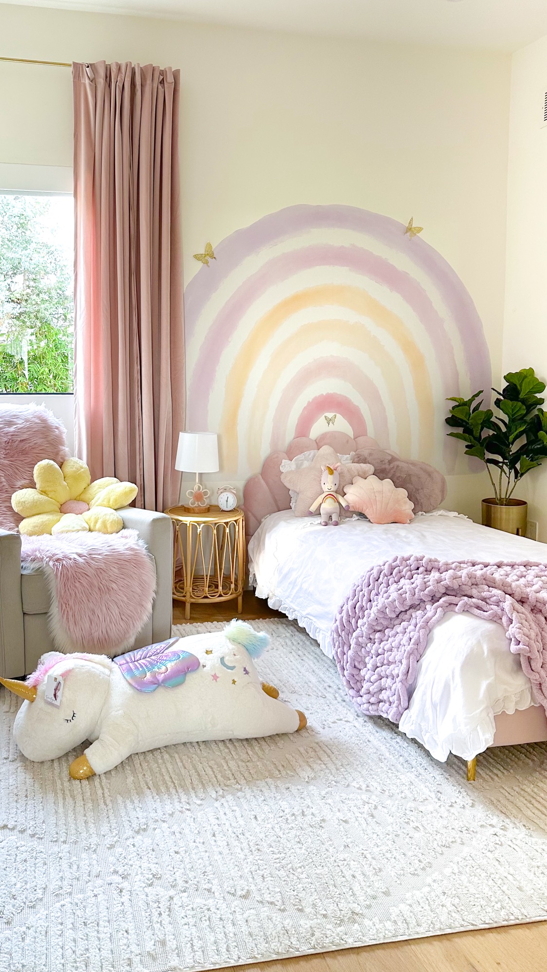 Magical Rainbow Unicorn Bedroom